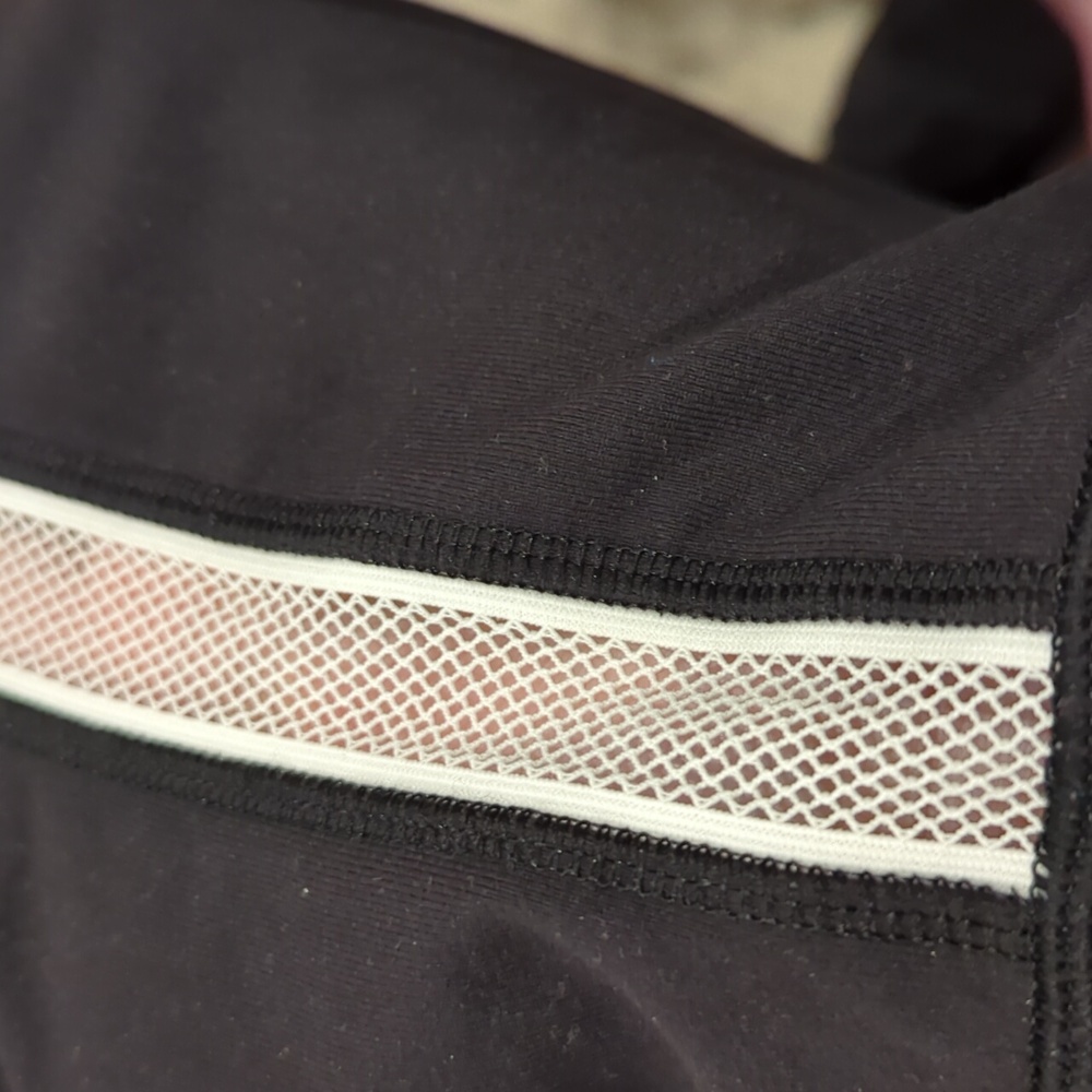 Lululemon high times Pant Wing Mesh full on Luon black - Picture 5 of 7